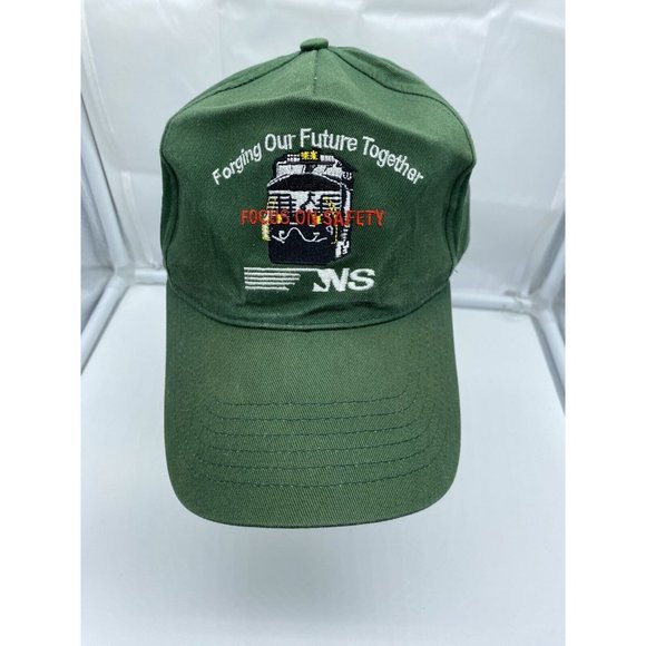 Norfolk Southern Green Baseball Hat Cap Adjustable Strap-back Safety Award 2001 - Picture 1 of 9